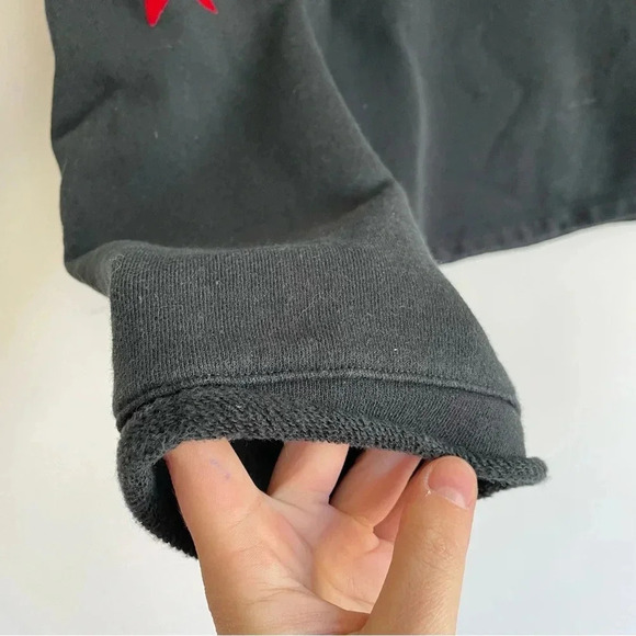 Madewell mile(s) Navy Blue Star Sweater Pull Over Crew Neck Top XXS Patriotic - Picture 6 of 10